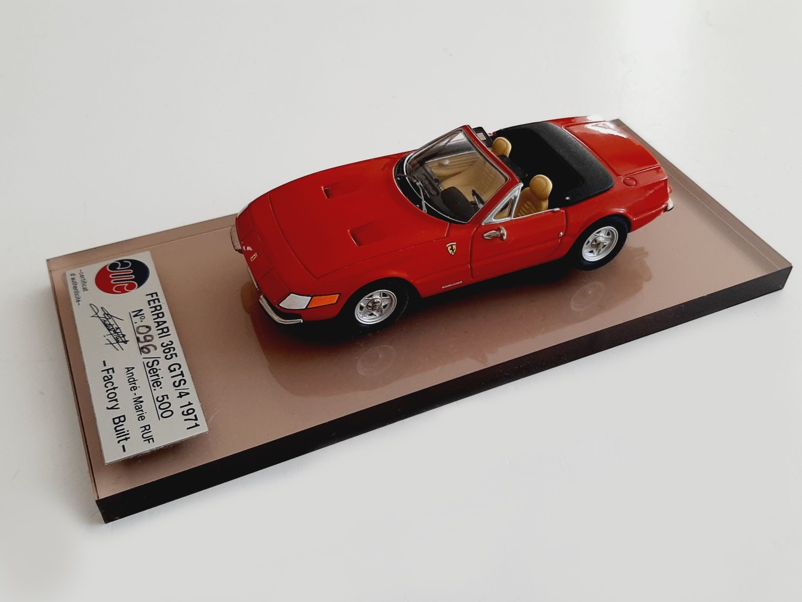 AM Ruf : Ferrari Daytona spyder red